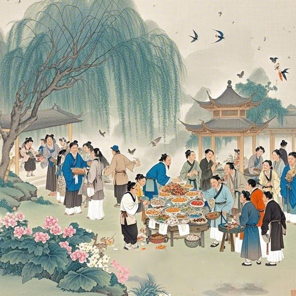 BAISHI MARET--a market has going on for more than 800 years