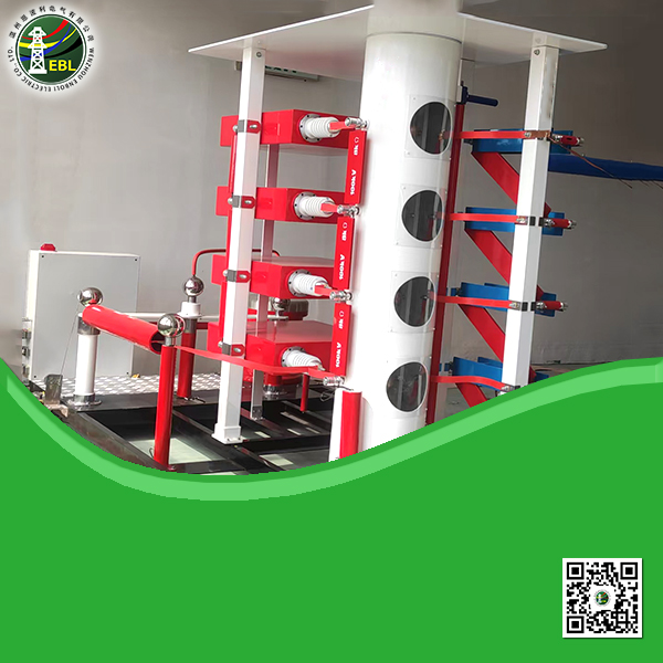 New test equipment---lightning impulse test equipment is installing at present